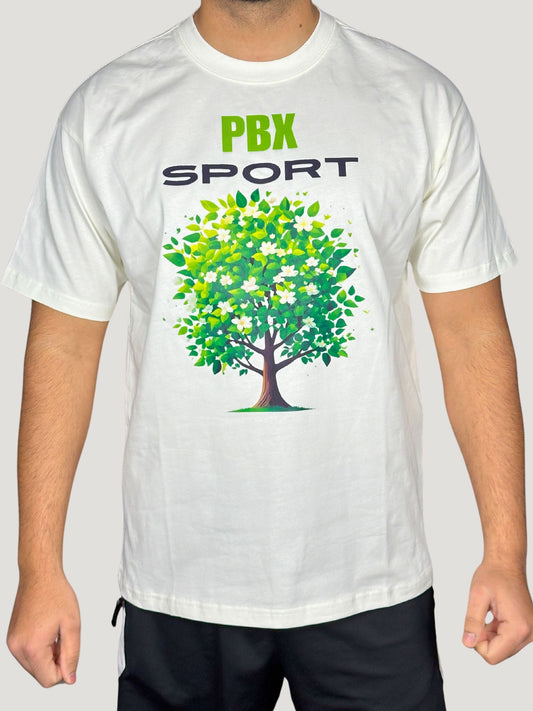 Green tree Tshirt Heavyweight Oversized